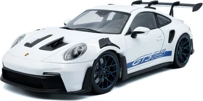 Produktbild von Solido 421186399 Porsche 911 GT3 RS 2024 weiß blau 1:18