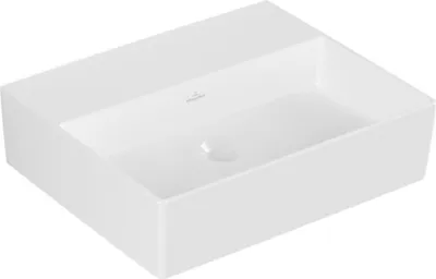 Immagine prodotto di Villeroy & Boch Memento 2.0 lavabo mural, sans trou pour robinet, sans trop-plein, poli, 500x420mm, 4A225FR1, 4A225FR1