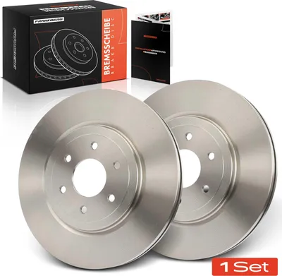 Productafbeelding van Frankberg 2x Remschijven Vooras voor Nissan NP300 Navara Laadbak/Chassis Pathfinder III Bouwjaar vanaf