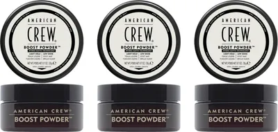 Produktbild von American Crew Classic Boost Powder 3x20 g, ultraleichte Textur, mattes Finish