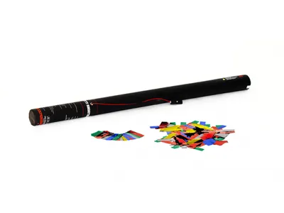 Produktbild von TCM FX Konfetti-Ladung elektrisch 80cm, mehrfarbig metallic