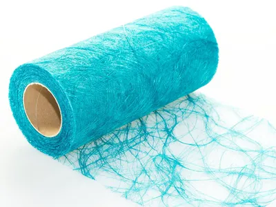 Produktbild von Türkisfarbener Tischläufer mit einer Länge von 25 Metern zur Dekoration