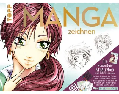 Zdjęcie produktu dla Manga zeichnen - Die wunderbare Kreativbox