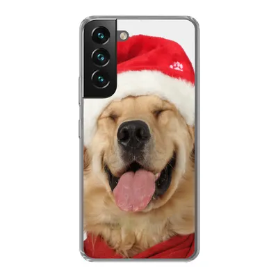 Produktbild von MuchoWow® Handyhülle Schutzhülle Hülle für Samsung Galaxy S22 Plus Hund - Lustig - Lachen - Kinder - Jungen - Mädchen Silikon Softcase Handy Hülle - Schutzabdeckung