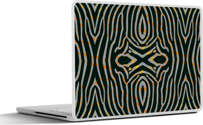 Produktbild von MuchoWow® Laptop Aufkleber Sticker Cover Zebra - Tiermuster - Muster 30x21 cm - Sticker für Laptop - Selbstklebend