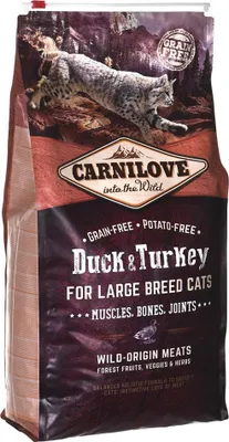 Zdjęcie produktu dla CARNILOVE Duck & Turkey, Dorosły, Kaczka, Indyk, 6 kg