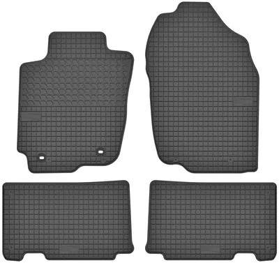 Zdjęcie produktu dla Dywaniki gumowe do Toyota RAV4 IV 2012-2019 (SUV) – 4 szt., czarne, dopasowane