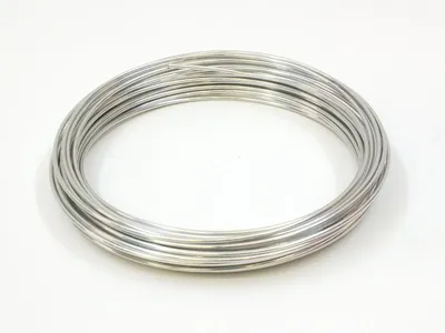 Produktbild von 3m Aludraht / Aluminiumdraht, Farbe: Silber