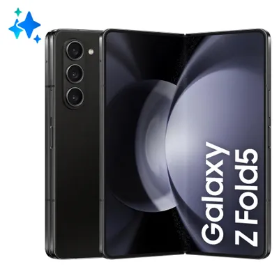 Obrázek produktu pro Samsung Galaxy Z Fold5 SM-F946B, 19,3 cm (7.6"), 12 GB, 512 GB, 50 MP, Android 13, Černá