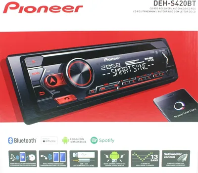 Produktbild von Pioneer DEH-S420BT - Bluetooth | Spotify | CD | MP3 | USB | Android Autoradio