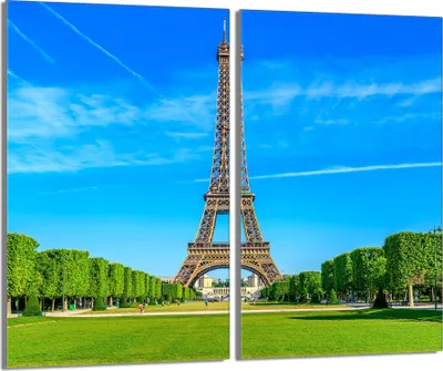 Produktbild von Glasschutzplatte für Herd 2x30x52 Paris