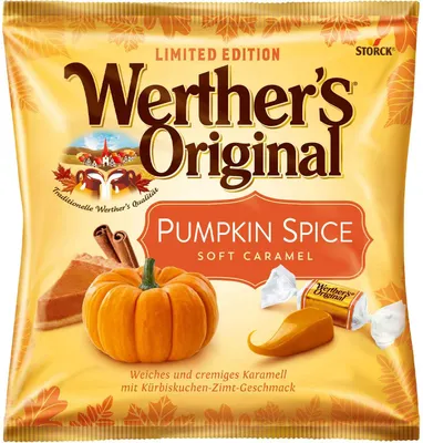 Produktbild von Werther's Original Soft Caramel Pumpkin Spice 180g