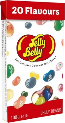 Produktbild von Jelly Belly 20 Sorten Mix Flip Top Box 100g