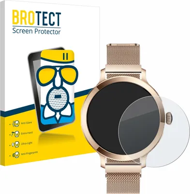 Produktbild von BROTECT Entspiegelungs Schutzglas für Bekomiya Smartwatch 1.1" Schutzfolie Panzer Folie Glas Display Schutz matt