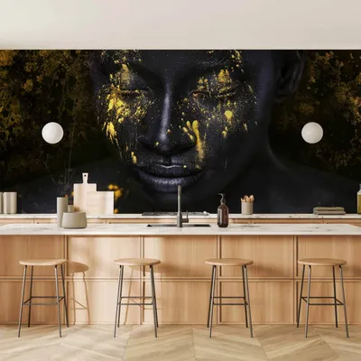Produktbild von Vlies Fototapete - Bathed in Gold 350x245 cm Menschen h-B-0129-a-a