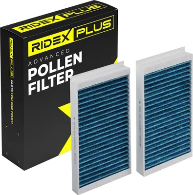 Produktbild von RIDEX PLUS 424I0619P Innenraumfilter Pollenfilter für BMW 1 Schrägheck (F40) Aktivkohle