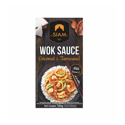 Immagine prodotto di salsa Wok deSiam Cocco e Tamarindo con aroma di limone 100g