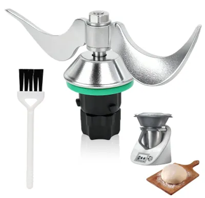 Productafbeelding van RVS Deegmes voor Thermomix TM6 TM5 TM31 met Schoonmaakborstel