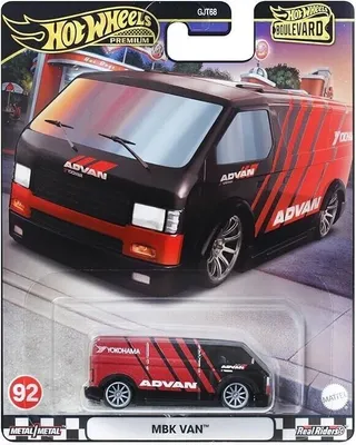 Obrázek produktu pro Hot Wheels Boulevard HRT67, Auto, 3 rok/roky, Kov, Černá, Červená