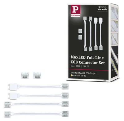 Immagine prodotto di Set di connettori MaxLED Paulmann per COB a tutta linea