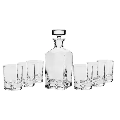 Produktbild von KROSNO Legend Whisky Set, 7er-Set, 750 ml Karaffe, 6x 250 ml Gläser