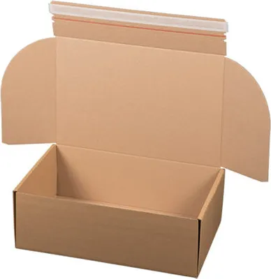 Produktbild von 10x Versandkarton 460x315x155mm MODULBOX 7 mit Selbstklebeverschluss & Aufreißfaden braun