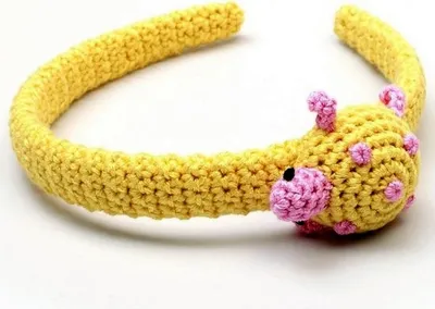Produktbild von Naturzoo Haarband / Diadem für Babyschildkrötengelb / Rosa