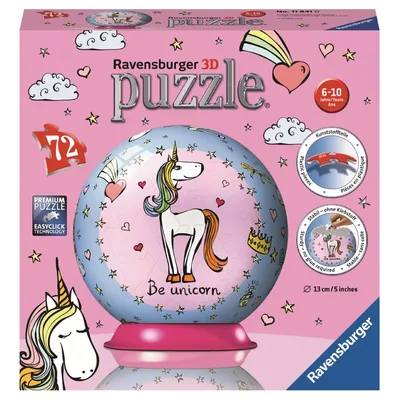 Image de Balle-puzzle Licorne Ravensburger 11841
