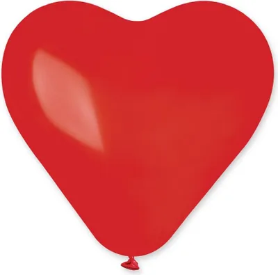 Immagine prodotto di Palloncini rossi pastello CUORI 50 pz 25 cm Gemar