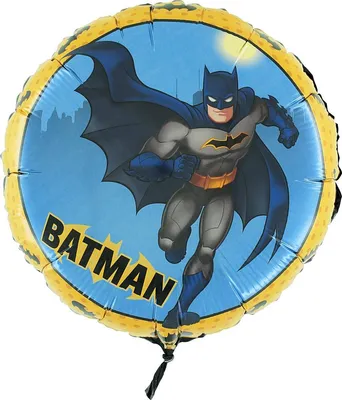 Produktbild von Batman Superhelden-Geburtstagsfolienballon 45 cm