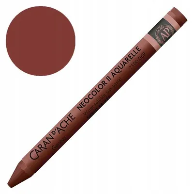 Produktbild von Caran d'Ache Neocolor II Aquarelle Pastellkreide 069 Burnt Sienna