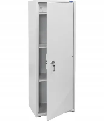 Zdjęcie produktu dla UHL-MASH Sejf Biurowy SBS-12 1240x460x340 Metalowy Szafa Księgowa Na Dokumenty Pieniądze Zamykany Klucz RODO Domowy/ Obudowa 1,2mm 4 sekcje Skarbczyk