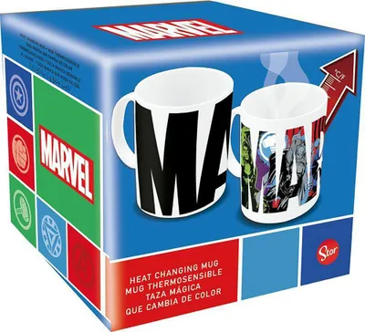Produktbild von Stor Avengers-tasse Durchsichtig  Durchsichtig One Size