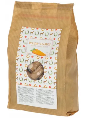Produktbild von KERBL Delizia Classics Karotte - Pferdeleckerli - 1 kg