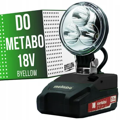 Produktbild von Metabo 18V Akku Arbeitsleuchte LED Werkstattlampe