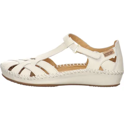 Produktbild von Pikolinos Damen Sandalen Riemchensandalen Leder offwhite 36