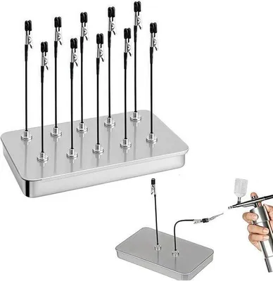 Immagine prodotto di Set flessibile di accessori per saldatore con supporto magnetico, 12 pezzi, ideale per il modellismo