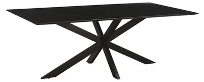Produktbild von Esstisch Oslo aus Akazienholz 220cm - Schwarz
