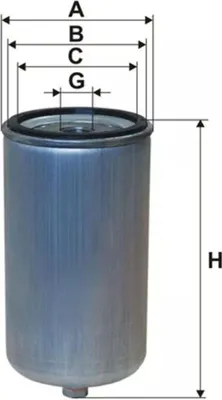 Obrázok produktu pre WIX 95138E Palivový filter SN70142 WDK7241 FS1068 PP8372 H70WDK15 PDS718