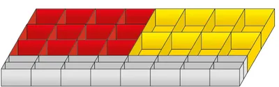 Produktbild von Einsatzkästen-Set 3 - für Schubladen