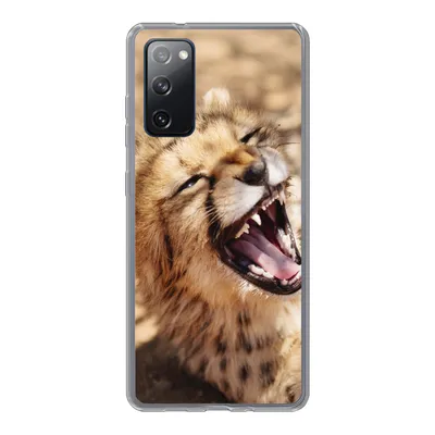 Produktbild von MuchoWow® Handyhülle Schutzhülle Hülle für Samsung Galaxy S20 FE Gepard - Tier - Nahaufnahme Silikon Softcase Handy Hülle - Abdeckung