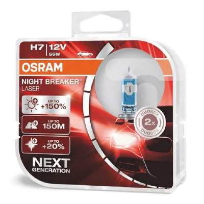 Obrázok produktu pre Autožiarovka OSRAM H7 55W 12V 64210 NBL, 2ks 71973