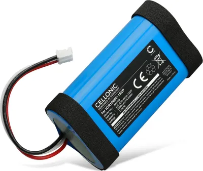 Immagine prodotto di CELLONIC 1x Batteria per Altoparlante Compatibile con Philips BT6000, ICR18650-1S2P – (5200mAh, 3.7V)