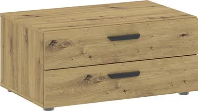 Obrázek produktu pro Stolek k posteli RICHMOND - dub artisan / bílý