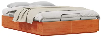 Obrázok produktu pre Otomanový posteľný rám Vosková Hnedá 135 x 190 cm
