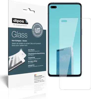 Produktbild von 1x Schutzfolie für Oppo A92s - Anti-Shock 9H Folie dipos Glass Kunststoffglas