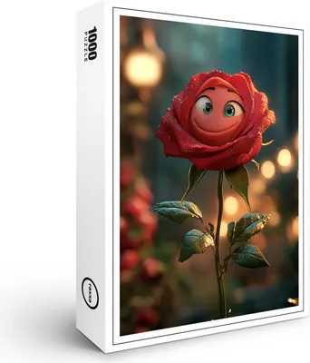 Produktbild von raxxa Premium-Puzzle "Christrose", 1000 Teile
