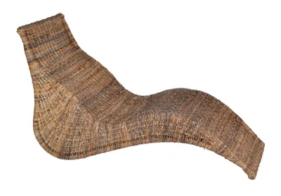 Produktbild von MiaMöbel Liege 50x65x200 cm Modern Bananenblatt-Geflecht Rattan natur
