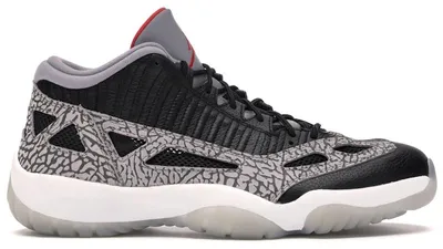 Immagine prodotto di Jordan 11 Retro Low IE, colorazione Black Cement, taglia EU 42.5