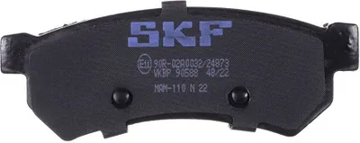 Produktbild von SKF Bremsbeläge Satz Hinten Bremsklötze für CHEVROLET NUBIRA Kombi VKBP 90588